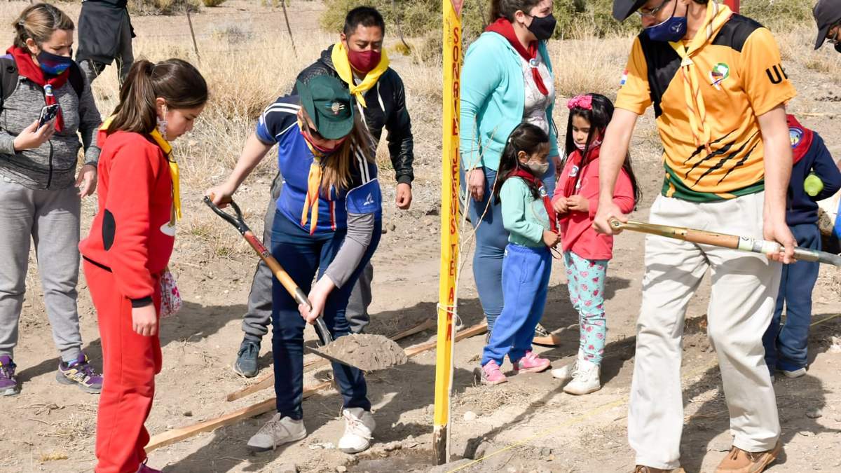 Obras en Zapala. Fuente: (Twitter)
