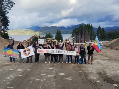 La Comunidad Mapuche Paincil Antriao suspendió las protestas y esperan una respuesta del gobierno