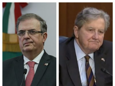 “Es un señor ignorante y racista”: Ebrard a John Neely Kennedy por declaraciones contra México