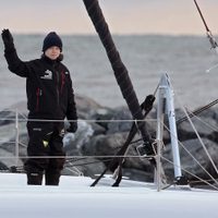 Greta Thunberg partió de regreso a Europa en una embarcación de energía renovable