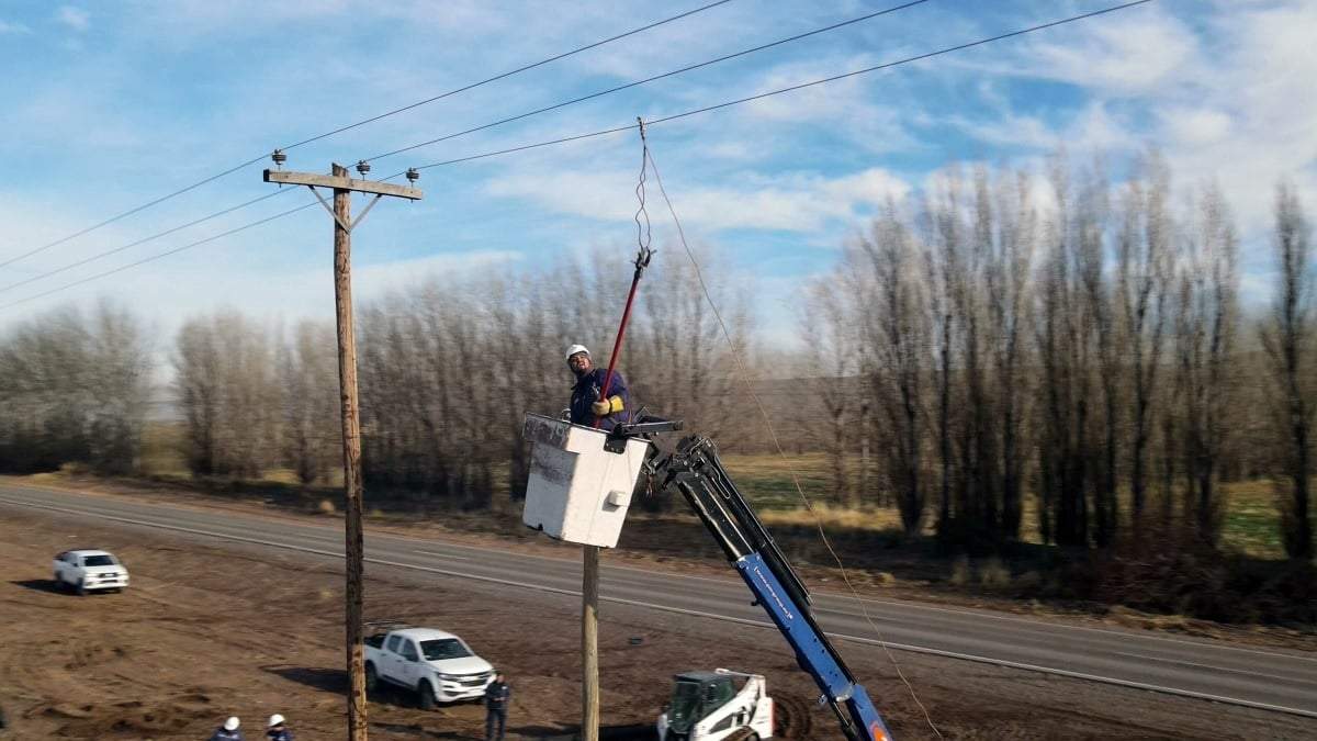 El EPEN se comprometió a realizar obras para evitar cortes de la energía eléctrica. Fuente: (Instagram)