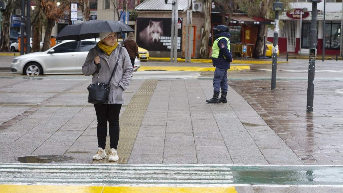 Clima inestable en Neuquén. Fuente: (Emiliano Ortiz)