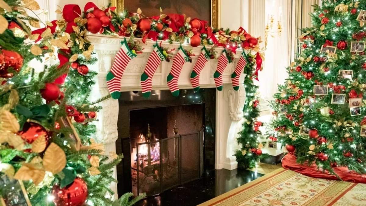 Adornos navideños. Fuente: (Twitter)