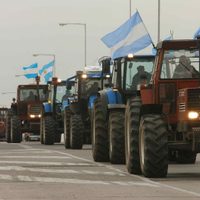 El campo protesta en San Nicolás contra el Gobierno: qué reclama