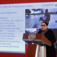 "Ahí vamos saliendo", dice el presidente sobre las inundaciones en Tabasco