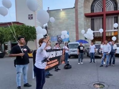 En Caminata por la Justicia, los padres de Mauricio Cruz piden que el crimen no quede impune