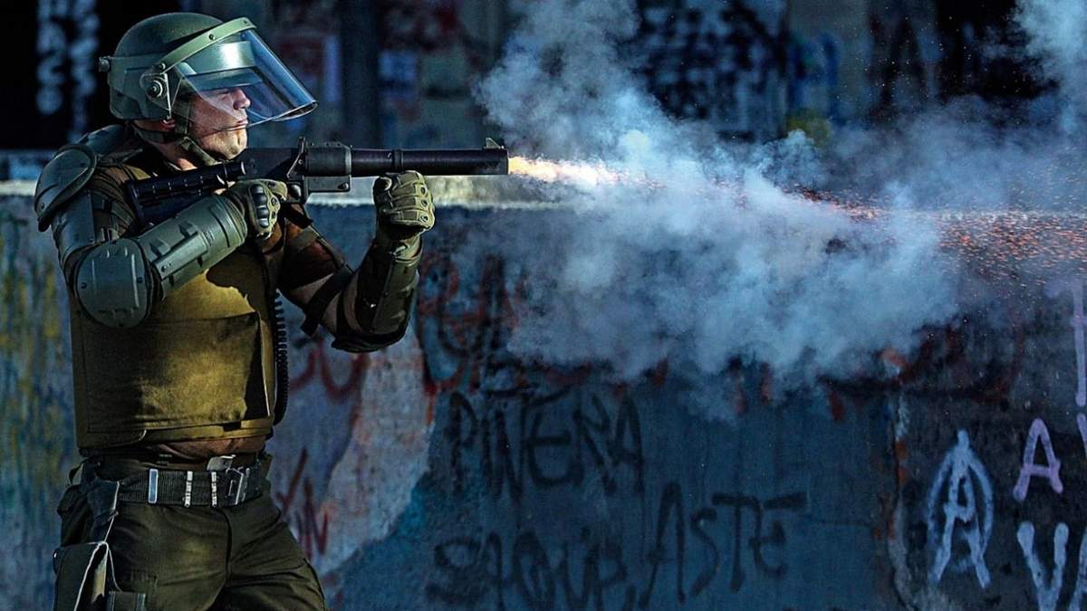 Represión de las protestas en Chile