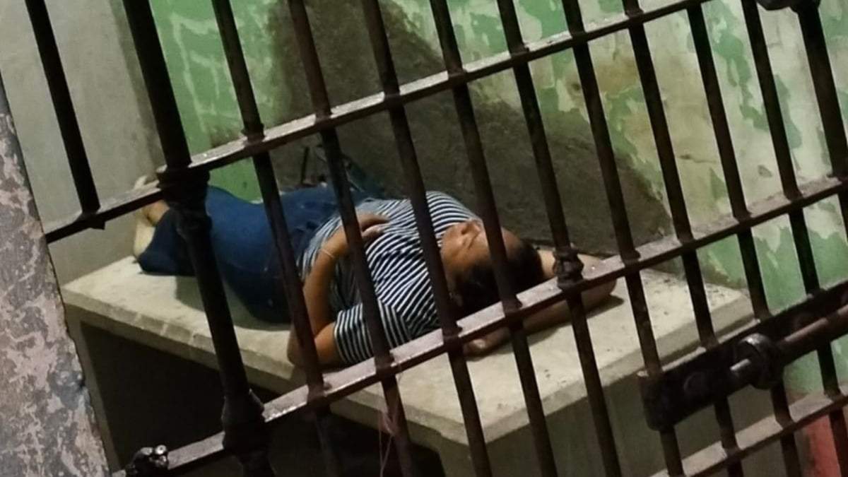 Maricel Mariscal Gaytán en la cárcel municipal