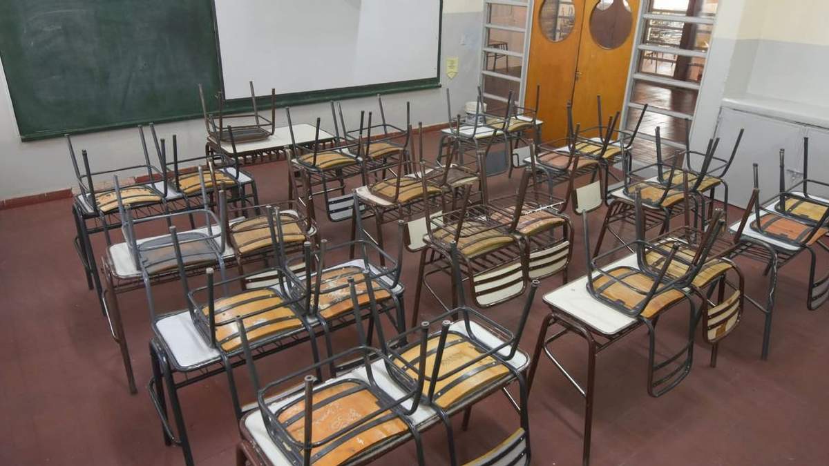 Escuela de Neuquén. Fuente: (Twitter)