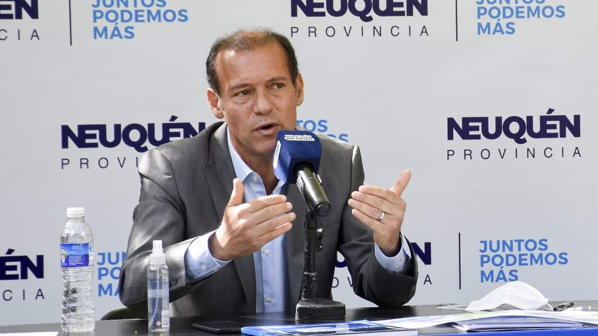 Omar Gutiérrez, gobernador de Neuquén. Fuente: (Twitter)