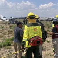 Se desploma avioneta en Huejotzingo, Puebla; hay cuatro muertos
