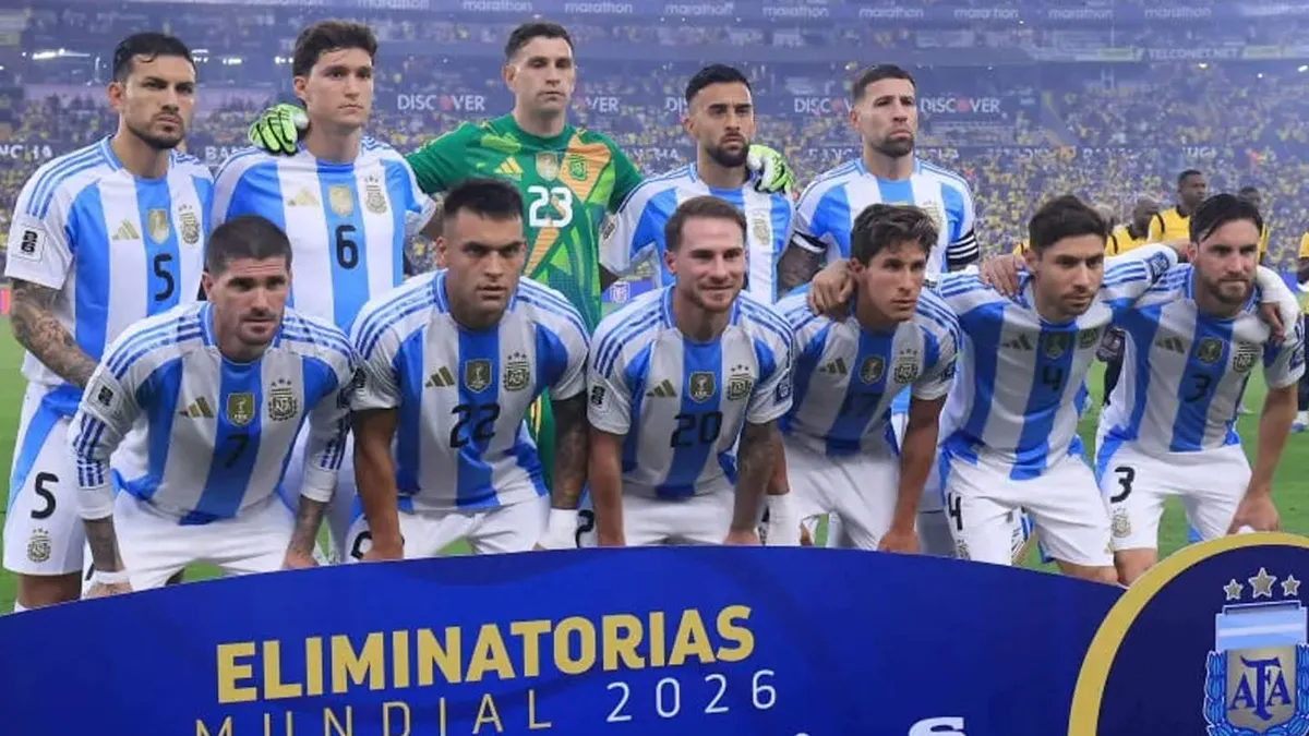 Selección Argentina. Fuente: (Instagram)