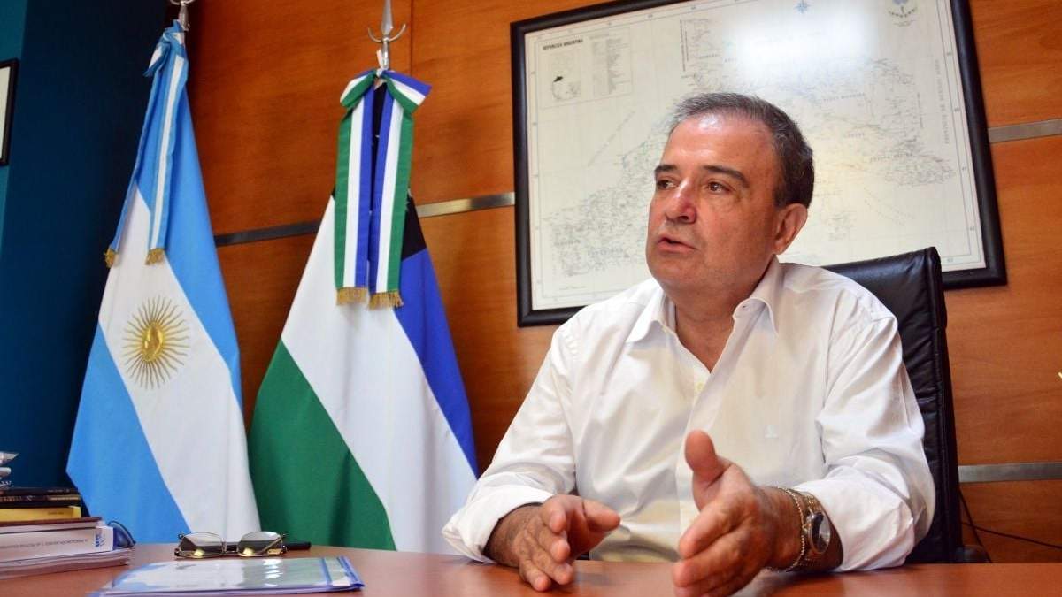 Pedro Pesatti, intendente de la Municipalidad de Viedma. Fuente:(Twitter)
