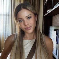 Evangelina Anderson presentó a su novio