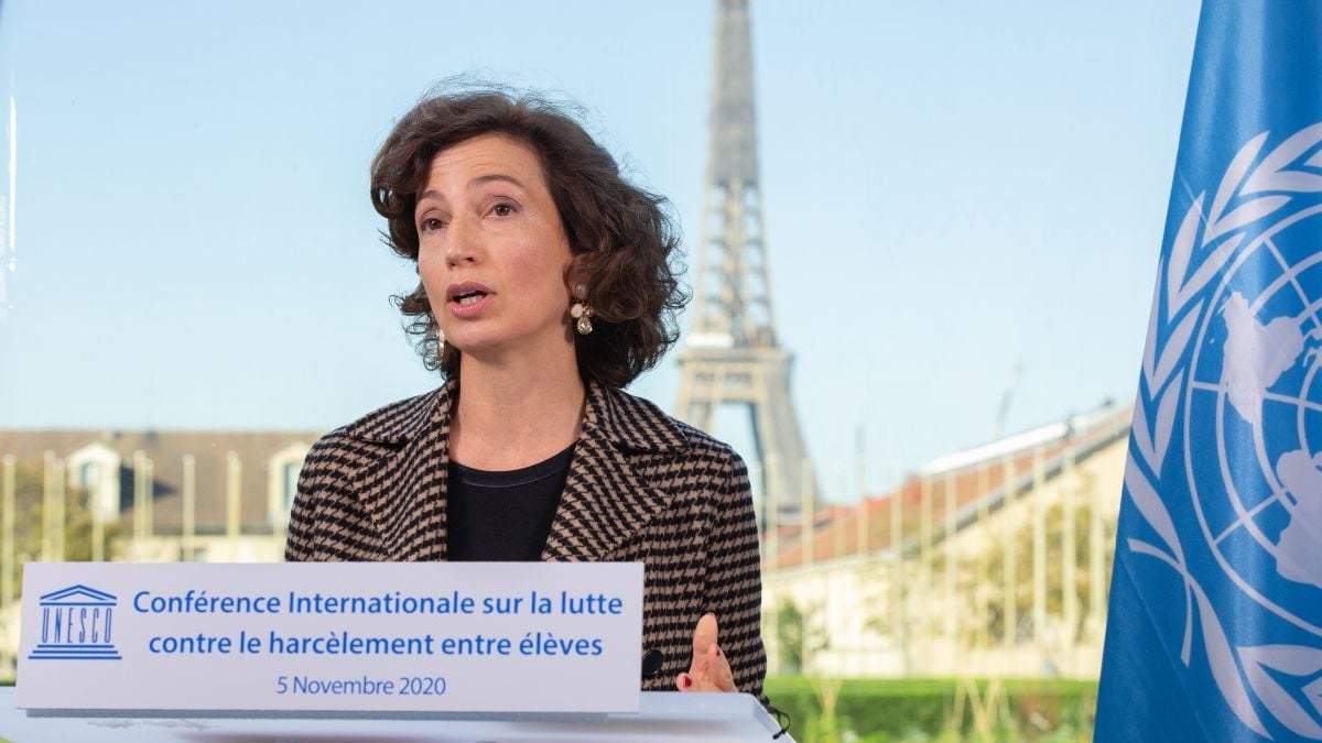 Audrey Azoulay, directora general de la Unesco