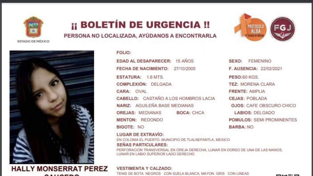 Hally, jovencita que fue hallada sin vida