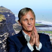 Un lugar para las vacaciones soñadas: Viggo Mortensen conoció La Lobería y prometió volver