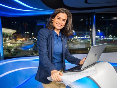 Ingresó armado al canal de noticias más grande de Brasil y tomó a una periodista como rehén