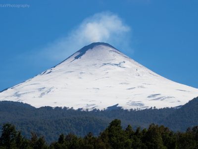 El volcán Villarrica vuelve a dar muestras de su actividad