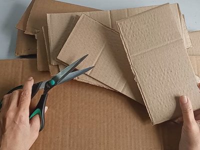 Con restos de cartón y ese recuerdo que trajiste de tus vacaciones, creá esta original idea para la deco de tu hogar