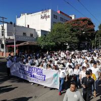 UDG marcha por el regreso de Miguel y todos los desaparecidos de Jalisco