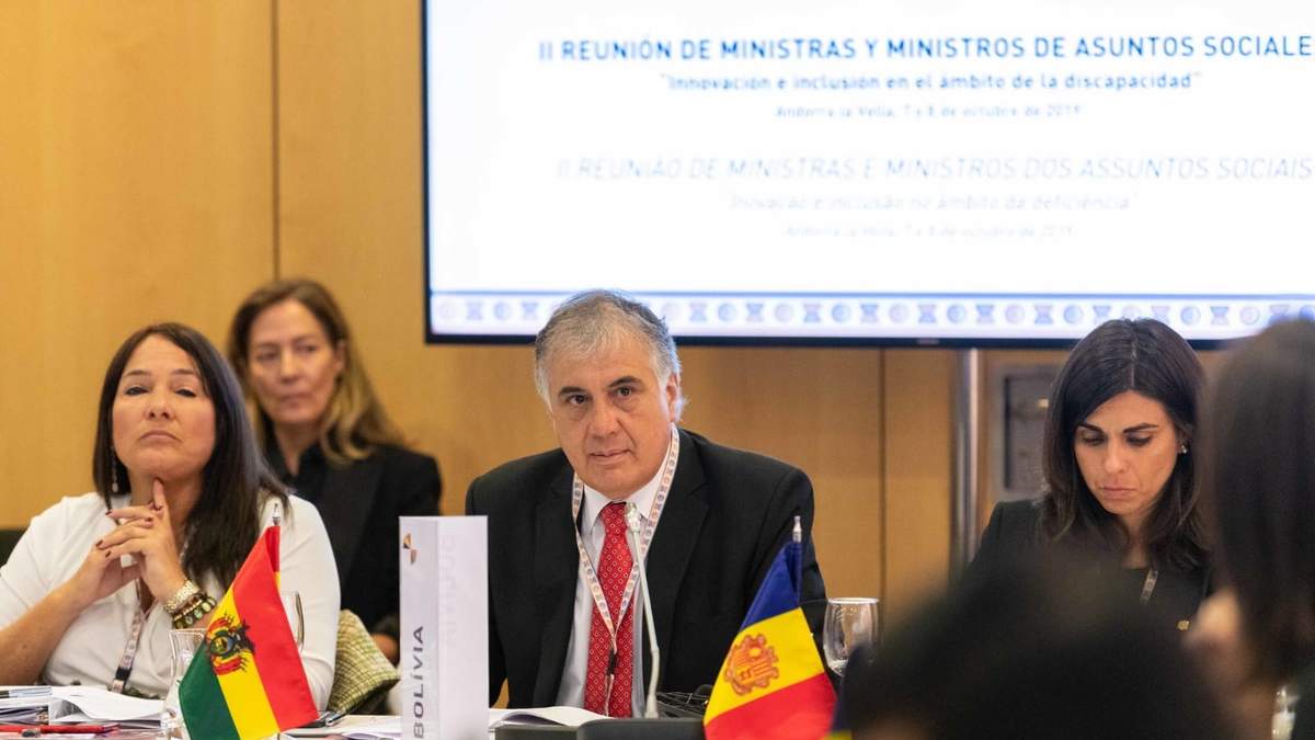 Jorge Ramiro Tapia, embajador de Bolivia en Argentina. Fuente: (Twitter)