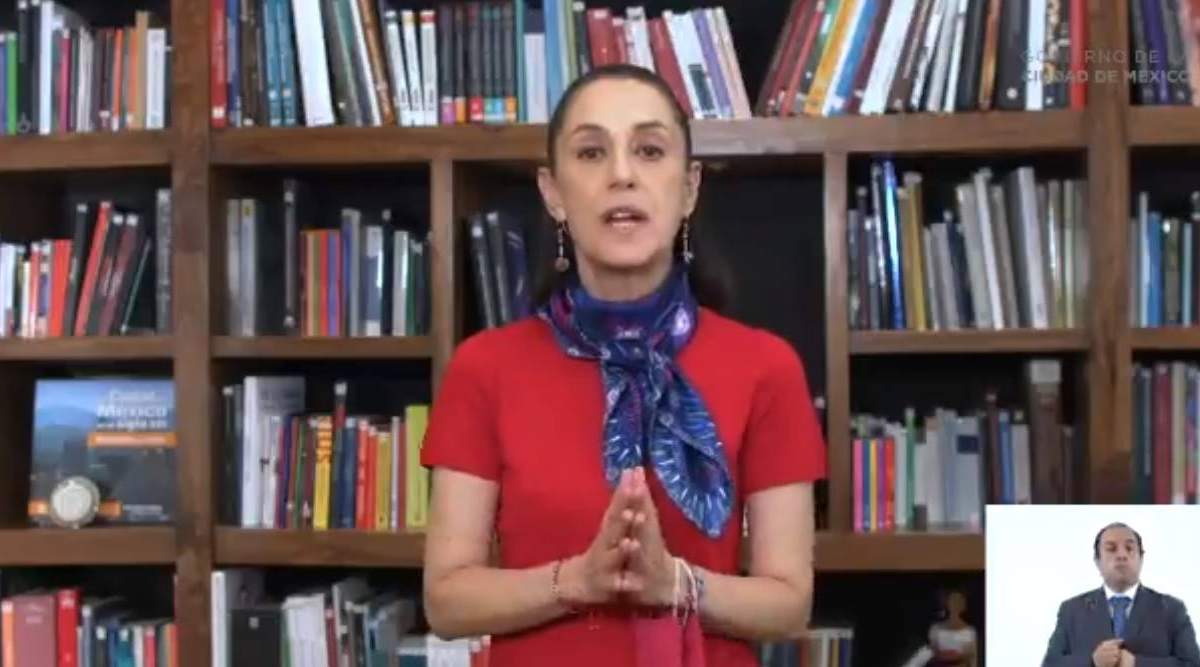 La jefa de gobierno capitalino, Claudia Sheinbaum