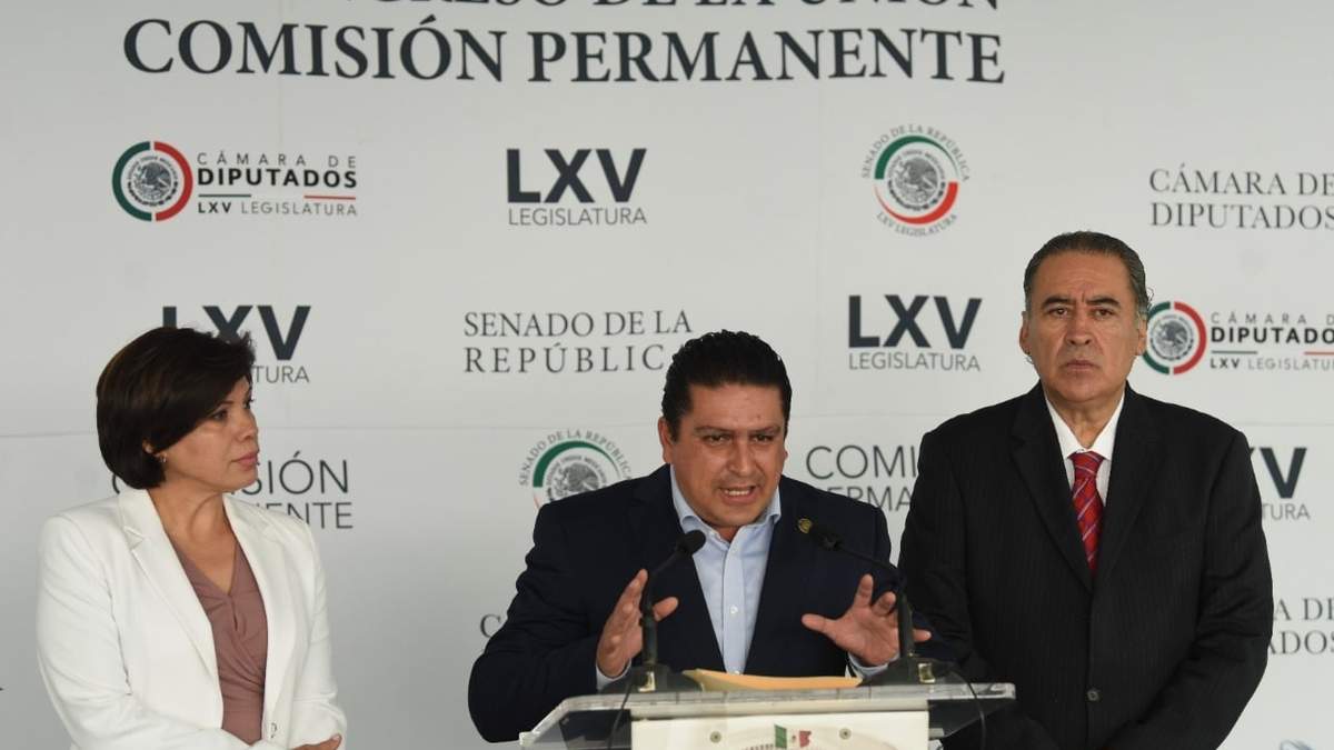 Bancada del PAN en la Permanente