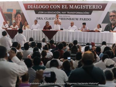 Maestros y campesinos de Campeche enlistan reclamos a Sheinbaum