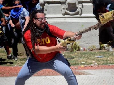 Otorgaron prisión domiciliaria al militante que usó un mortero frente al Congreso