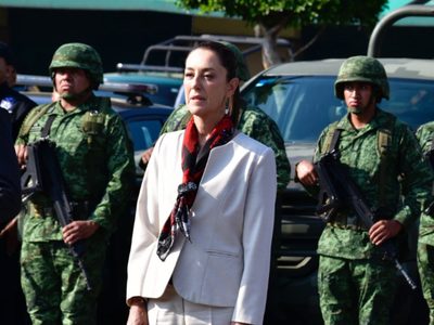 Sheinbaum: Consolidar la Guardia Nacional como parte de la Sedena no es militarización