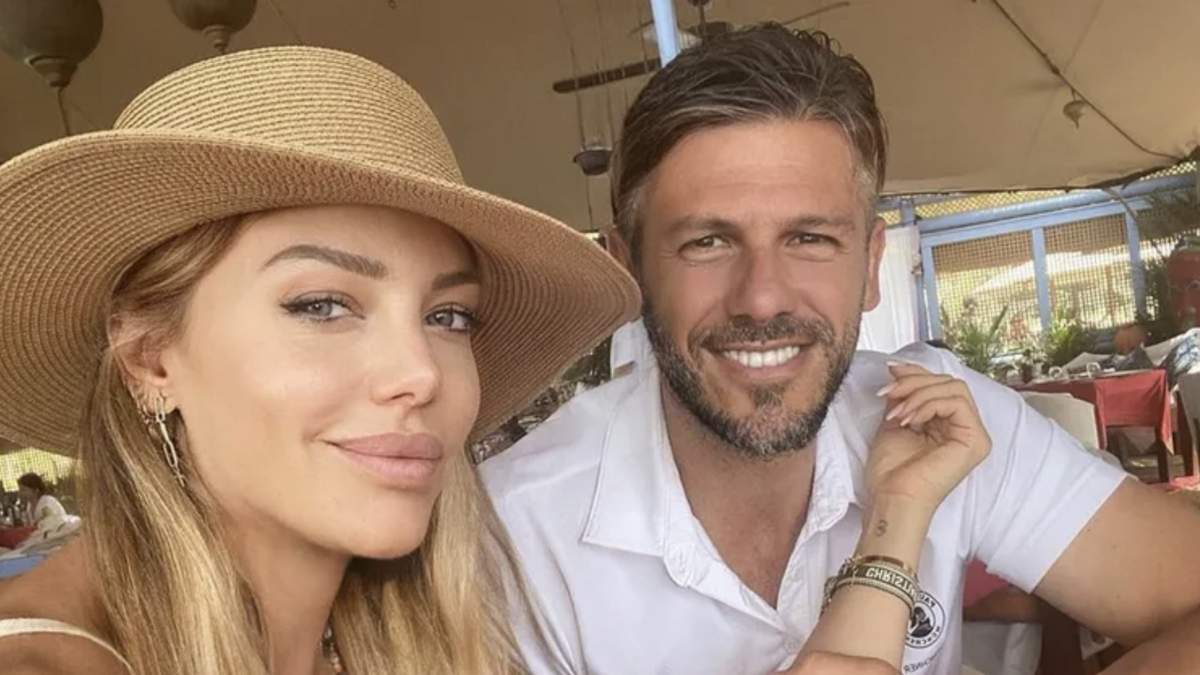 Evangelina Anderson y Martín Demichelis. Fuente: (Instagram)