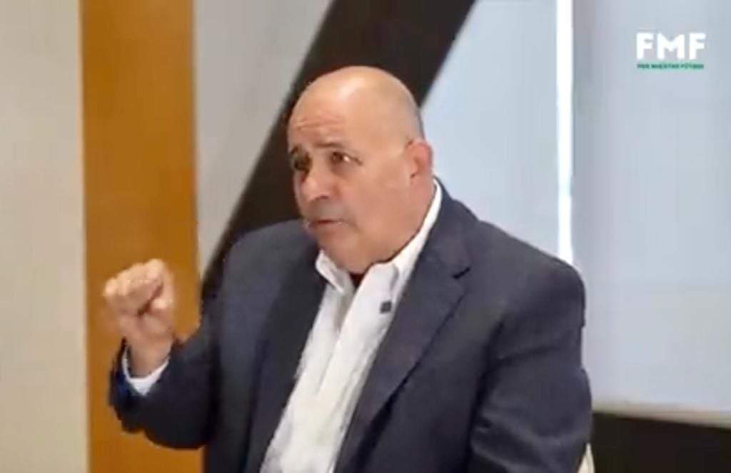 Juan Carlos Rodríguez, comisionado de la Federación Mexicana de Futbol (FMF)