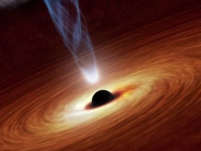 Astrónomos descubren un agujero negro de crecimiento imbatible