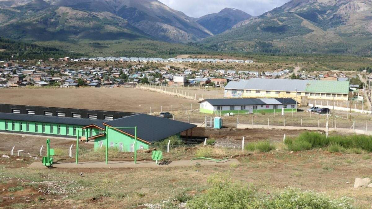 Barrio Nuestras Malvina de Bariloche. Fuente: (Twitter)