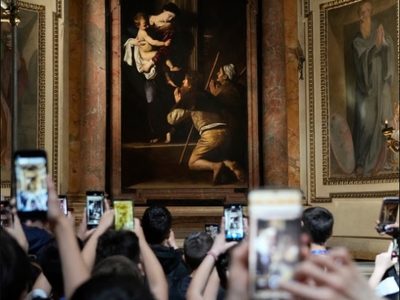 El arte de Caravaggio brilla en Roma y en iglesias de la orden del papa León XIV