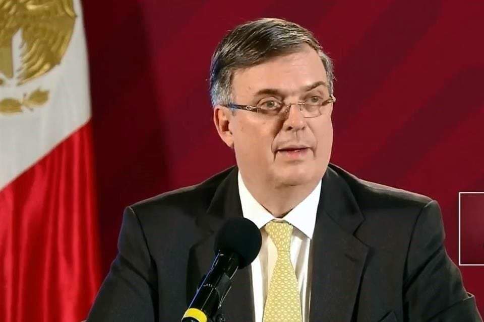 Canciller de México, Marcelo Ebrard. Fuente: (Twitter)