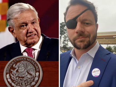 “No es muy bueno mintiendo”: Dan Crenshaw arremete contra AMLO por decomiso de fentanilo