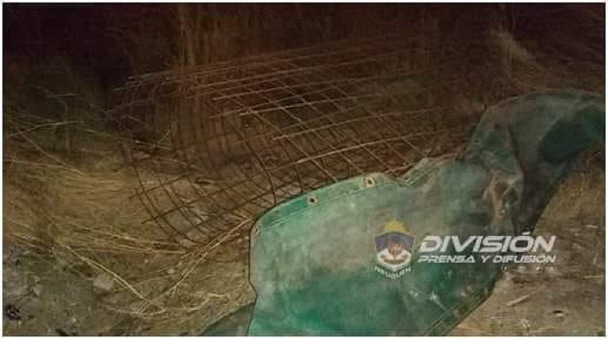 La policía recuperó los elementos robados en una obra. Foto: Policía Neuquén