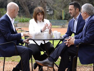 Juntos por el Cambio logró la foto de unidad de Bullrich y Rodríguez Larreta tras las PASO