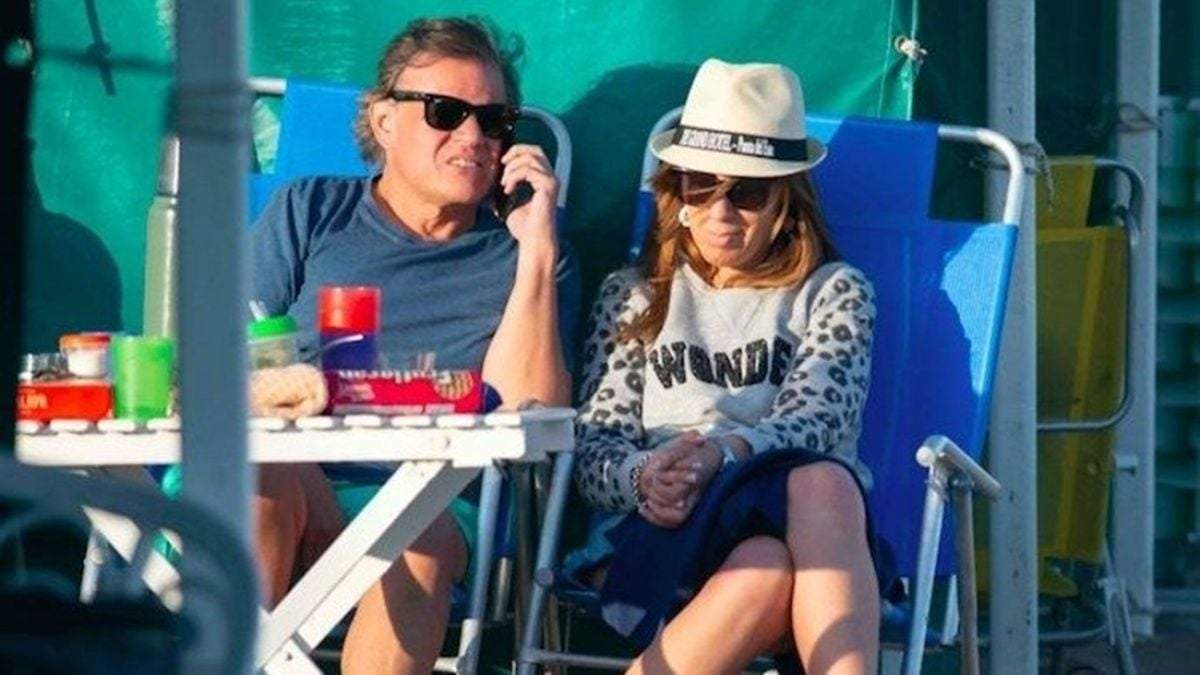 Quique Sacco y Maria Eugenia Vidal. Fuente: (Twitter).