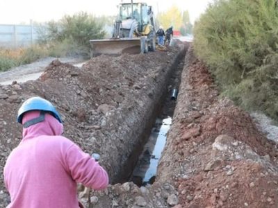 La Municipalidad de Neuquén indicó que la obra en Valentina Norte está un 80% terminada