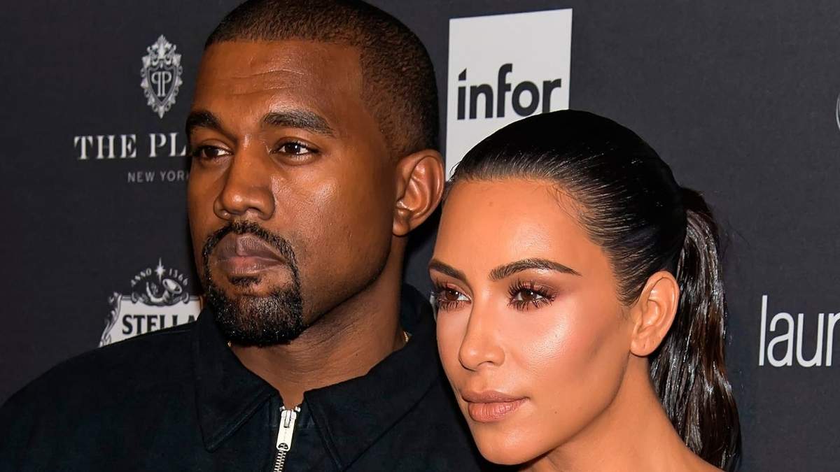Kanye West y Kim Kardashian. Fuente: (Instagram)