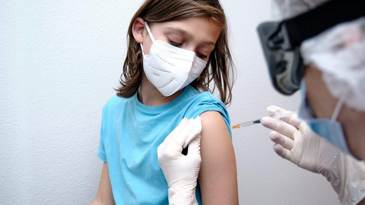 Campaña de vacunación contra el coronavirus en niños. Fuente: (Twitter)