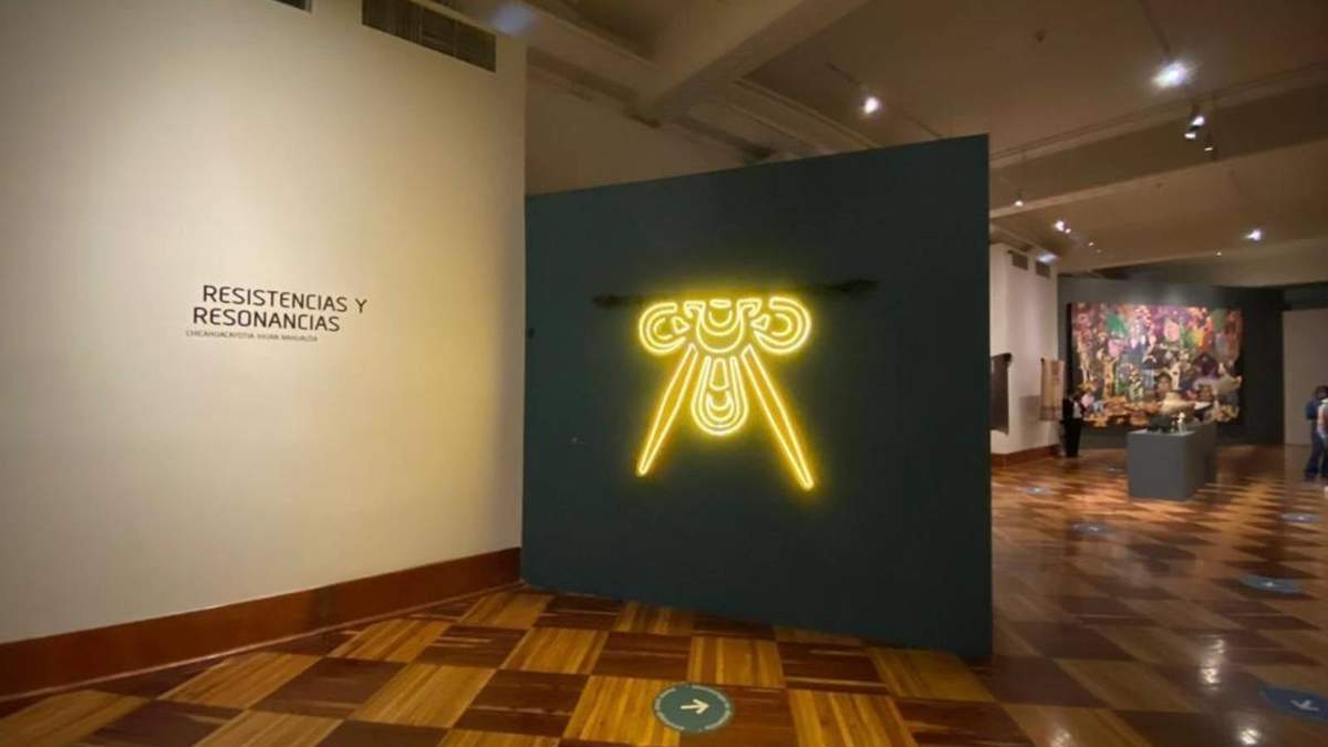 "Venus Oro" en Bellas Artes pieza de Guisu en Bellas Artes