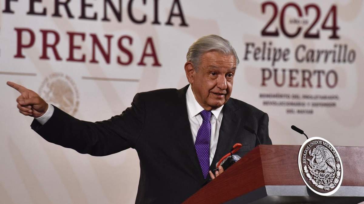 El presidente en la conferencia del martes