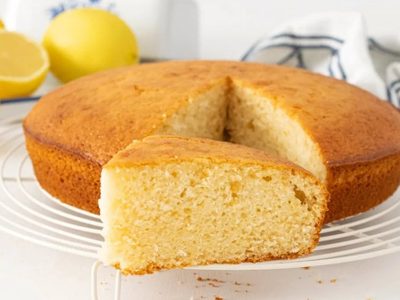 Bizcochuelo de limón sin TACC: súper esponjoso y sabroso, ideal para los mates del finde