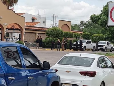 FGR realiza operativo en privada del líder del Partido Sinaloense