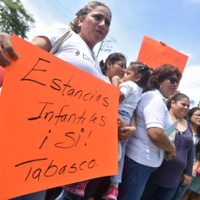 Aseguran que van 60 amparos y 84 guarderías cerradas en Tabasco