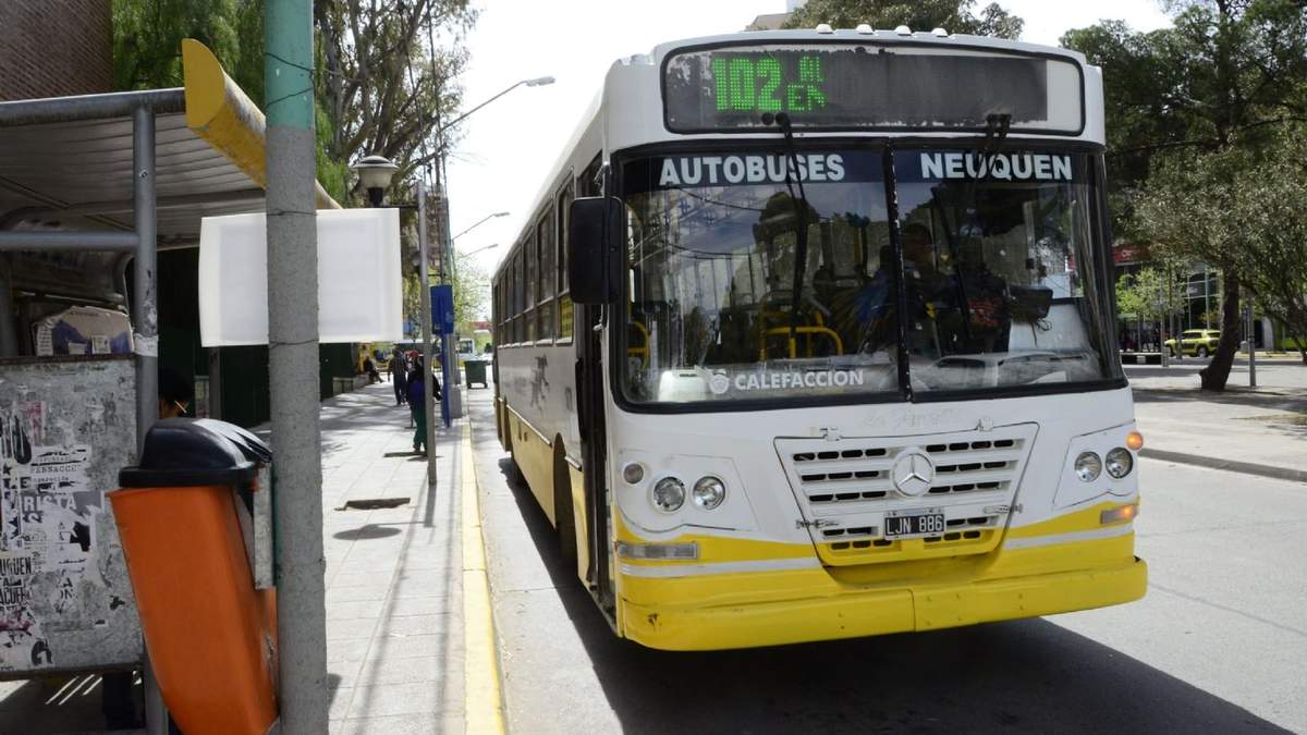 Colectivo de Neuquén. Fuente: (Twitter)